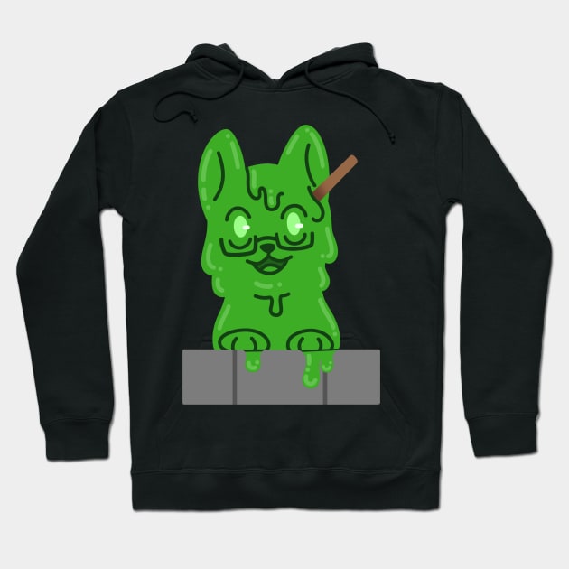 Slimecicle Cat Hoodie by Hero75